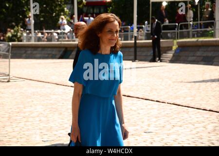 La direction du parti conservateur suite au QEII 23 Juillet 2019 & les participants inclus le puissant et influent dans le parti conservateur & immense couverture de presse. Banque D'Images