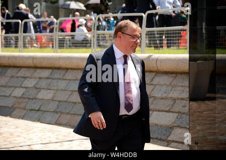 La direction du parti conservateur suite au QEII 23 Juillet 2019 & les participants inclus le puissant et influent dans le parti conservateur & immense couverture de presse. Banque D'Images