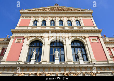 L'Association de la musique de Vienne, Wiener Musikverein, Vienne, Vienne, Autriche, Europe Banque D'Images