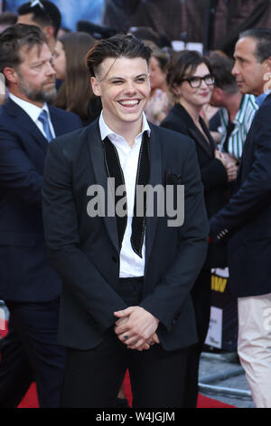 Yungblud, Fast & Furious Hobbs & Shaw - Projection spéciale, le Curzon Mayfair, London, UK, 23 juillet 2019, photo de Richard Goldschmidt Banque D'Images