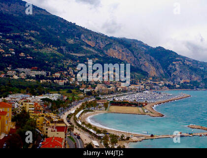 Menton, Provence-Alpes-Côte d'Azur, France. Banque D'Images