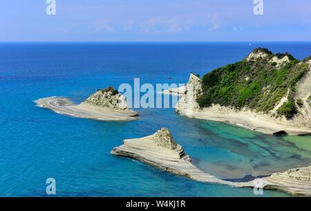 Cap Drastis,Corfu Kerkyra,grèce, Banque D'Images