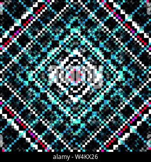 Fond sombre illustration vecteur pixel Illustration de Vecteur