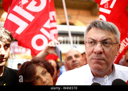 Roma, Italia. 24 juillet, 2019. Foto Cecilia Fabiano Crédit : LaPresse/Alamy Live News Banque D'Images