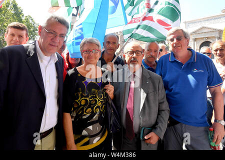 Roma, Italia. 24 juillet, 2019. Foto Cecilia Fabiano Crédit : LaPresse/Alamy Live News Banque D'Images