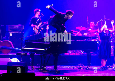 Madrid, Espagne. 22 juillet, 2019. Jamie Cullum live au Teatro Real. Madrid, 22.07.2019 | Conditions de crédit dans le monde entier : dpa/Alamy Live News Banque D'Images