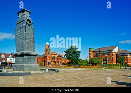 War Memorial, Linthorpe Road, Middlesbrough, Cleveland, Angleterre Banque D'Images