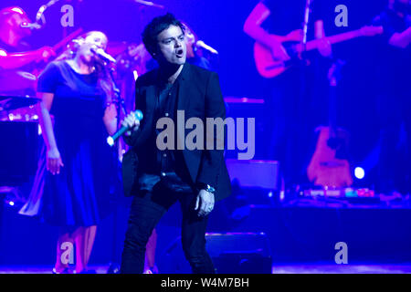 Madrid, Espagne. 22 juillet, 2019. Jamie Cullum live au Teatro Real. Madrid, 22.07.2019 | Conditions de crédit dans le monde entier : dpa/Alamy Live News Banque D'Images