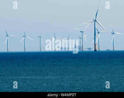 Gwynt y Môr wind farm Banque D'Images