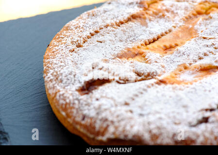 Pastiera napolitaine (gâteau de Pâques), Gâteau traditionnel italien Banque D'Images