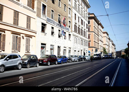 Roma, Italia. 24 juillet, 2019. Foto Cecilia Fabiano Crédit : LaPresse/Alamy Live News Banque D'Images