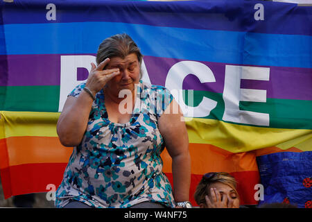 Roma, Italia. 24 juillet, 2019. Foto Cecilia Fabiano Crédit : LaPresse/Alamy Live News Banque D'Images