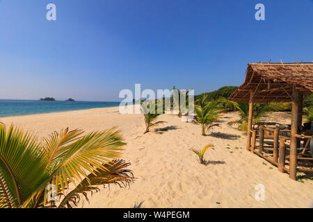 Tizit Beach sur la péninsule Dawei, Myanmar Banque D'Images