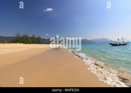 Tizit Beach sur la péninsule Dawei, Myanmar Banque D'Images