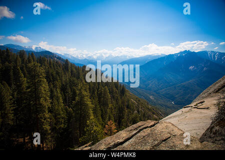 Moro Rock, Sequoia National Park Banque D'Images