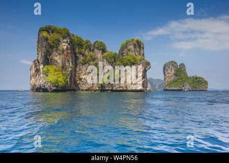 La Thaïlande et la mer paysage .île Adventures et travel concept.paysage pittoresque.Seascape Banque D'Images