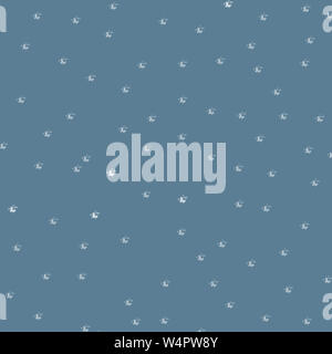 Motif à pois sans coutures. Arrière-plan en pointillés avec cercles, points, ronds illustration style scandinave plat pour une impression sur tissu, papier cadeau, toile Banque D'Images