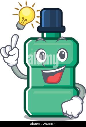 Vous avez une idée de bouche au-dessus de l'évier mascot vector illustration Illustration de Vecteur