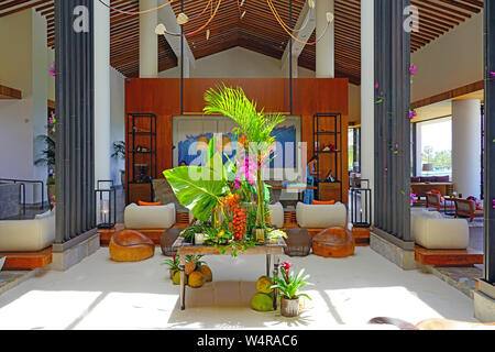 MAUI, HI 3 APR 2018- Vue de l'hôtel Andaz Maui, le dernier complexe de luxe situé dans l'exclusif quartier de Wailea sur la rive ouest de l'île hawaïenne de Banque D'Images