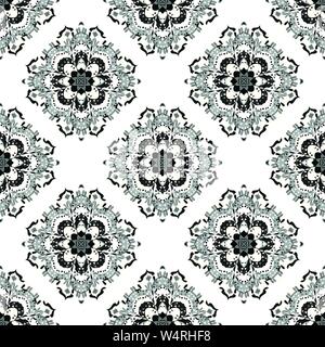 Motif Transparent monochrome. Éléments de décoration vintage. Vector illustration Illustration de Vecteur