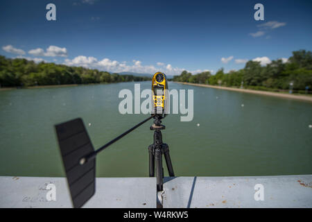 Plovdiv, Bulgarie, 10 au 12 mai 2019, la FISA, 1 Coupe du monde d'Aviron, de canoë et d'aviron de Plovdiv, Centre © Peter SPURRIER/Intersport Images] Banque D'Images