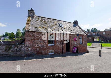 Maison-musée de l'ancien pont Pont sur Devorgilla en Dumfries Scotland UK Banque D'Images