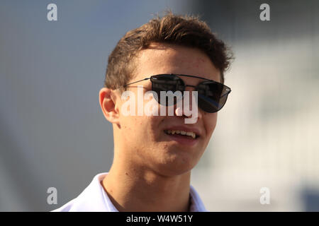 D'Hockenheim, Hockenheim, Allemagne. Le 25 juillet, 2019. Mercedes-Benz de Formule 1 Grand Prix d'Allemagne ; Jour de l'arrivée ; McLaren, Lando Norris : Action Crédit Plus Sport/Alamy Live News Banque D'Images