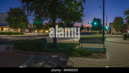 Angle de Broadway et Shipp de Hobbs, New Mexico, USA Banque D'Images