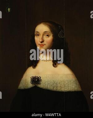Cornelis Janssens de Jonson van Ceulen (toeschrijving) - Portret van Hooft - Ida Maria Banque D'Images