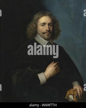 Cornelis Janssens van Ceulen Portrait d'un homme. Banque D'Images