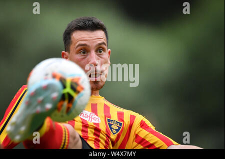 Santa Cristina Val Gardena, Italie. Le 25 juillet, 2019. Foto Massimo Paolone/LaPresse25 luglio 2019 Santa Cristina Valgardena (BZ), Italia sport calcio Lecce vs Virtus Bolzano - Pré Campionato di Calcio Serie A 2019/2020 - Centro Sportivo "Mulin da Coi" Nella foto : Photo Massimo Paolone/LaPresse 25 juillet 2019 Santa Cristina Valgardena (BZ), de l'Italie Sports Football Lecce vs Virtus Bolzano - championnat de football italien une ligue TIM 2019/2020 - centre sportif "Mulin da Coi". Dans le pic : Crédit : LaPresse/Alamy Live News Banque D'Images