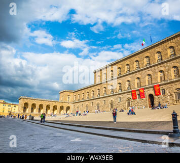 FLORENCE, ITALIE - 10 MAI 2019 : le majestueux palais Pitti à Florence Banque D'Images