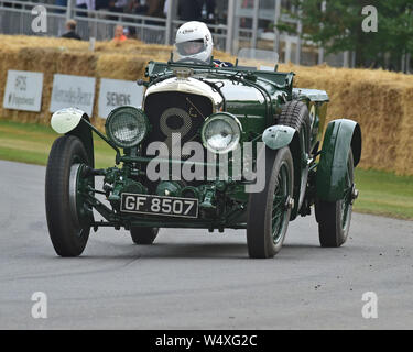Graham Moss, Bentley Speed Six, ancien numéro deux, Goodwood Festival of Speed, Speed Kings, Dossier du sport automobile les disjoncteurs, Festival of Speed, 2019, Moteur Banque D'Images