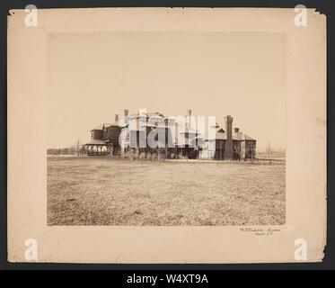 Maison de campagne ('Idle Hour') pour William K. et Alva Vanderbilt, Oakdale, Long Island, New York Banque D'Images