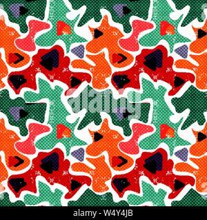 Graffitis colorés seamless texture vector illustration Illustration de Vecteur