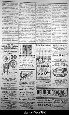 Cri de Reims 1921 septembre 75252. Banque D'Images