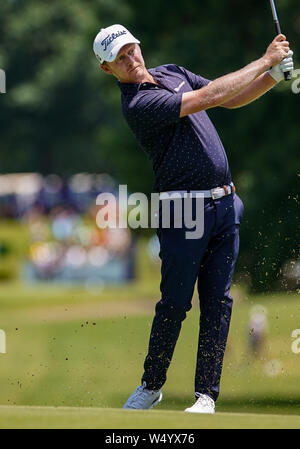 Memphis, TN, USA. Le 25 juillet, 2019. Justin Smith au cours de la première ronde de la WGC-FedEx St. Jude Invitational Golf Tournament à TPC Southwind à Memphis, TN. Siegel gris/Cal Sport Media/Alamy Live News Banque D'Images