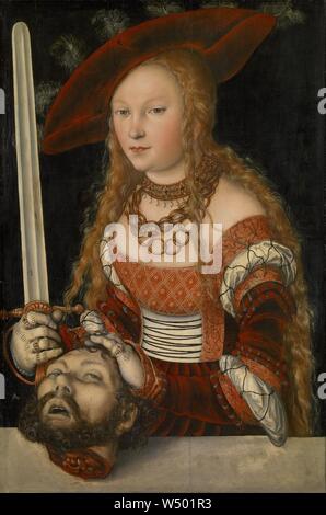 Lucas Cranach l'ancien - Judith avec la tête d'Holopherne - Banque D'Images