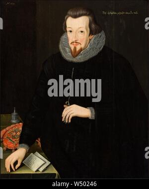 Portrait de Robert Cecil, comte de Salisbury attribuée à John de Critz l'Aîné, 1599. Banque D'Images