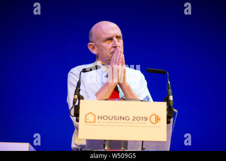 John Healey MP parle à la CIH Conférence sur l'habitation 2019 www.chrisbullphotographer.c Banque D'Images