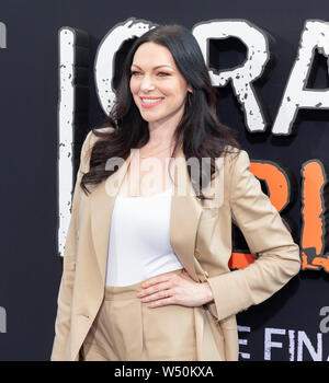 New York, NY - 25 juillet 2019 : Laura Prepon assiste à l 'Orange est le nouveau noir' saison finale première mondiale au Alice Tully Hall du Lincoln Center Banque D'Images