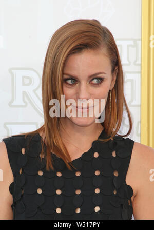 Hollywood, CA. Le 25 juillet, 2019. Cassidy Freeman, à la première de Los Angeles Nouvelle Série HBO "Les pierres juste à des studios Paramount à Hollywood, Californie le 25 juillet 2019. Credit : Faye Sadou/media/Alamy Punch Live News Banque D'Images