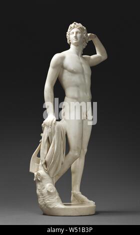 Couronnement Apollo lui-même, Antonio Canova (Italien, 1757 - 1822), l'Italie, 1781 - 1782, le marbre, 84,7 cm (33 3/8 in. Banque D'Images