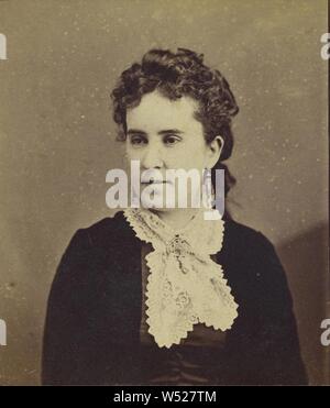 Clara Louise Kellogg., Jérémie Gurney & Fils, vers 1870, à l'albumine argentique Banque D'Images