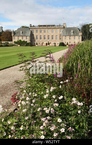 Elgin, UK, 26 juillet 2019. PHOTO d'archives. Il a été annoncé aujourd'hui que l'école Gordonstoun à Elgin est d'être examiné dans le cadre de l'enquête de l'abus des enfants écossais. Photo prise le 23 septembre 2015. Crédit : Andrew Smith Banque D'Images