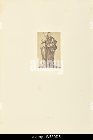 Les cinq disciples de Notre-Seigneur Jésus-Christ, Bisson Frères (Français, Actif 1840 - 1864), Paris, France, 1861, à l'albumine argentique, 11,6 × 7,4 cm (4 9/16 x 2 15/16 in Banque D'Images