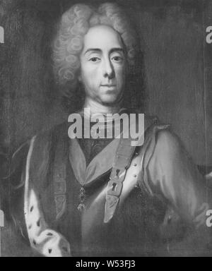 Frans Prince Eugen, Frans Eugen, 1663-1736, Prince de Savoy-Carignan, peinture, portrait, le Prince Eugène de Savoie, huile sur toile, hauteur, 79 cm (31,1 po), largeur, 64 cm (25,1 pouces) Banque D'Images