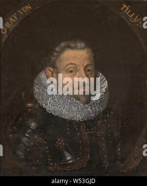 Jean Tserclaes von Tilly, 1559-1632, Nombre, peinture, huile sur toile, hauteur, 65 cm (25,5 po), largeur, 54 cm (21,2 pouces) Banque D'Images