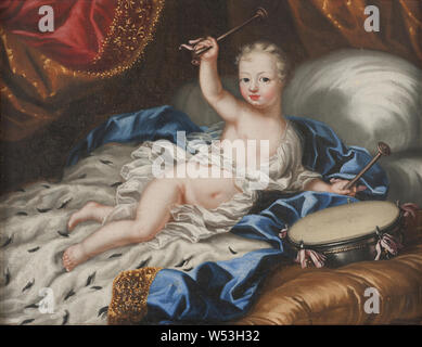 Anna Maria Ehrenstrahl, Charles XII de Suède (1682-1718), huile sur toile, hauteur : 36,5 cm (14,3), Largeur : 48 cm (18,8) Banque D'Images