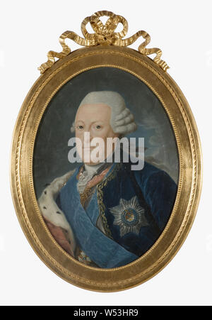 Peter von Biron, 1724-1800, peinture, portrait, huile sur toile, hauteur, 59 cm (23,2 po), largeur, 44 cm (17,3 pouces) Banque D'Images